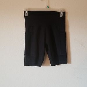 Black Aerie biker shorts